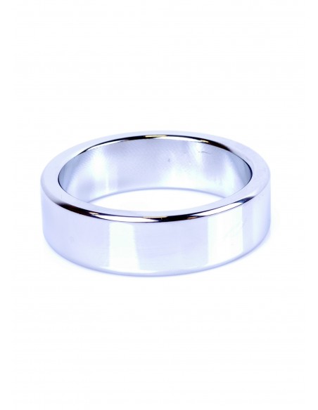 Metalowy Pierścień na Penisa - COCKRING rozm. L - Pierścienie erekcyjne niewibrujące - 2