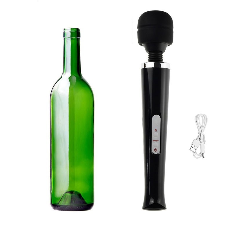 Masażer Magic Massager Wand różowy – 10 funkcji - 3