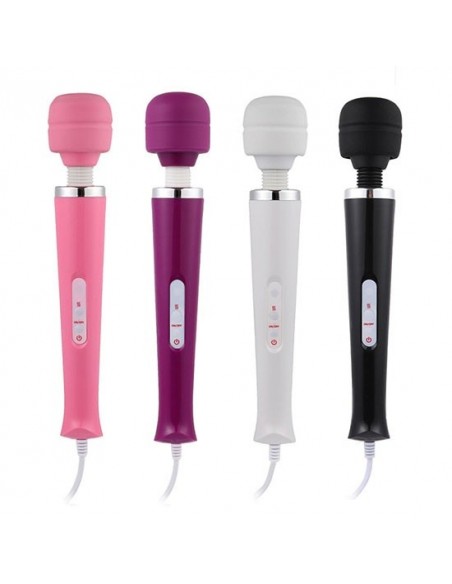 Masażer do Ciała i Miejsc Intymnych 110-240V 10 Trybów Mocnej Wibracji - Wibratory Magic Wand - 31