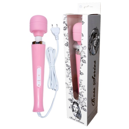 Masażer przewodowy Magic Wand z 10 funkcjami, różowy - 2