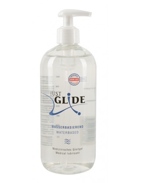Żel intymny Just Glide Water 500 ml - Lubrykanty na bazie wody - 1