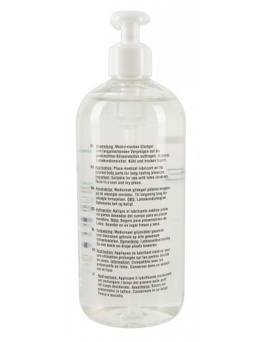 Żel intymny Just Glide Water 500 ml - Lubrykanty na bazie wody - 3