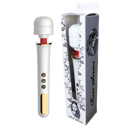 Masażer erotyczny Super Powerful USB – biały, 10 funkcji - 2
