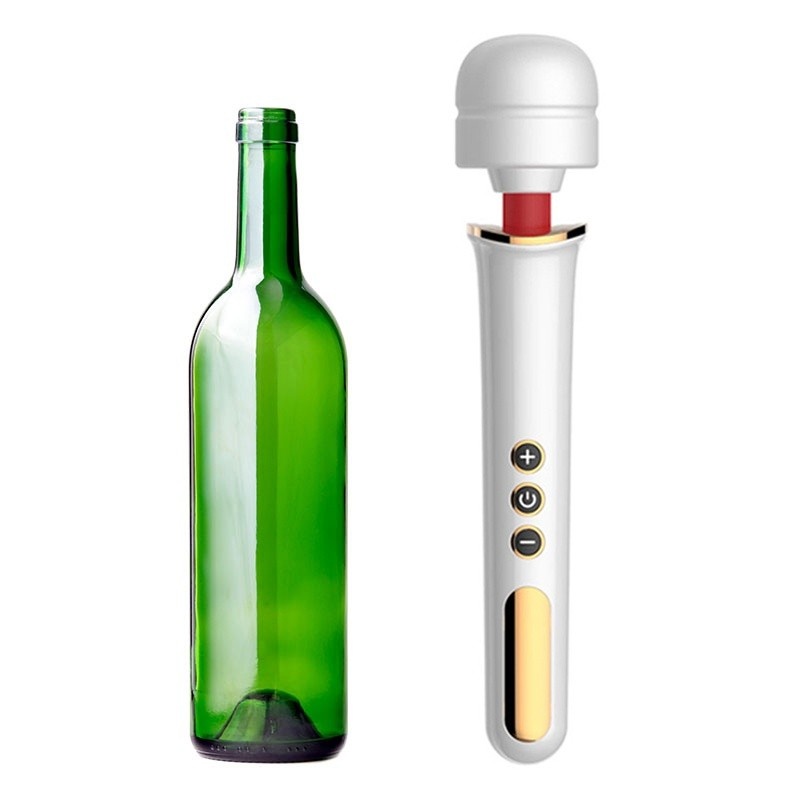 Masażer erotyczny Super Powerful USB – biały, 10 funkcji - 3