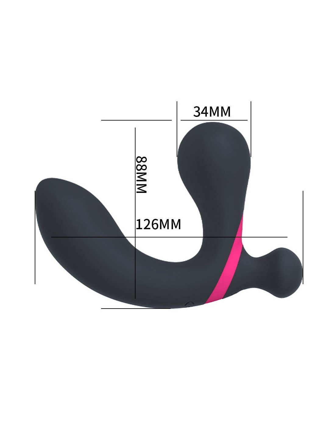 Stymulator i Masażer Prostaty USB z Pilotem 10 Funkcji Wibracji