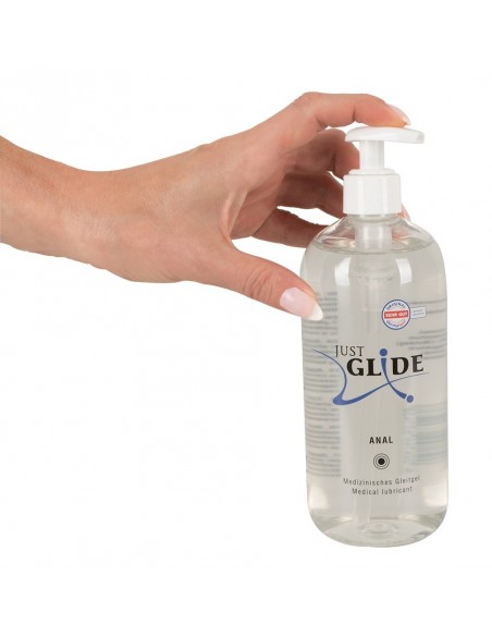 Lubrykant Just Glide Anal 500 ml - Lubrykanty do seksu analnego - 4
