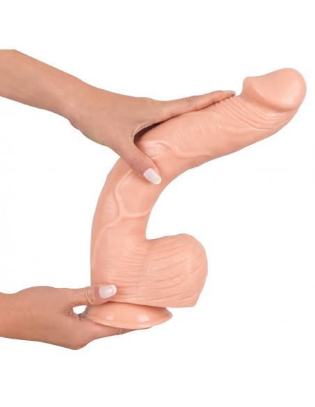 Dildo Gigant XXL Realistixxx Giant 35,5 cm Cieliste - Dilda giganty - 1