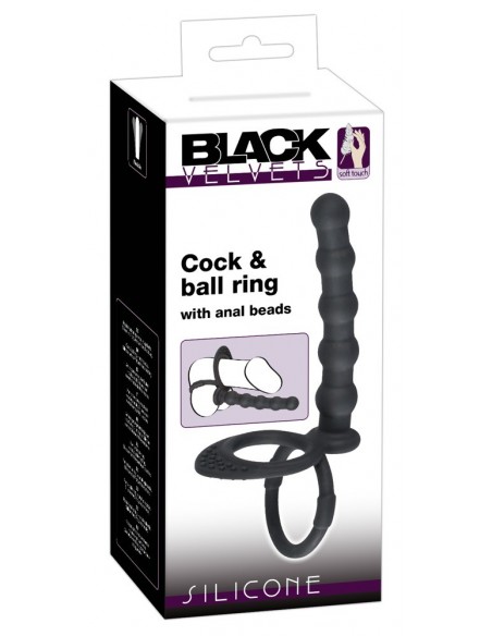 Strapon Analny Bv Cock / Ball Ring - Strap-ony, dilda na pasku bez wibracji - 1