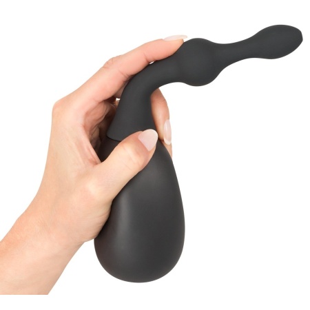 Prysznic analny Douche small z krótką nasadką z kulkami i gwintem śrubowym, 23,5 cm - 6