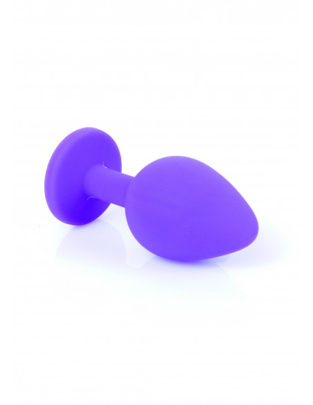 Silikonowy Korek Analny  z Diamentem - Exclusivity - Korki analne silikonowe - 5