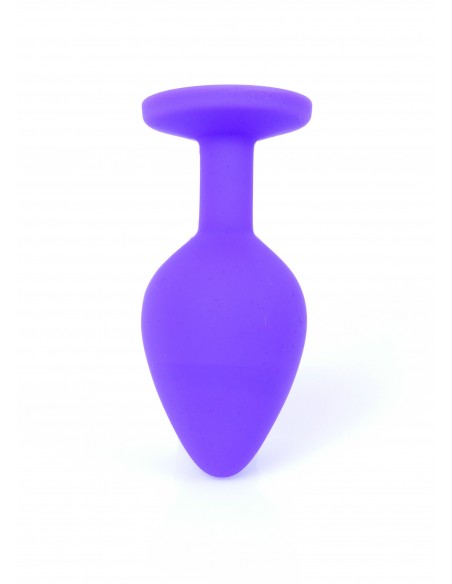 Silikonowy Korek Analny  z Diamentem - Exclusivity - Korki analne silikonowe - 7