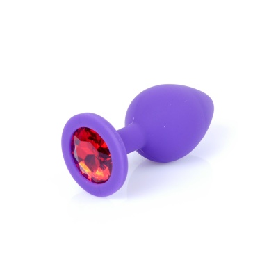 Silikonowy Korek Analny  z Diamentem - Exclusivity - 1