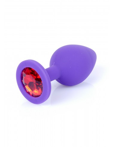 Silikonowy Korek Analny  z Diamentem - Exclusivity - Korki analne silikonowe - 1
