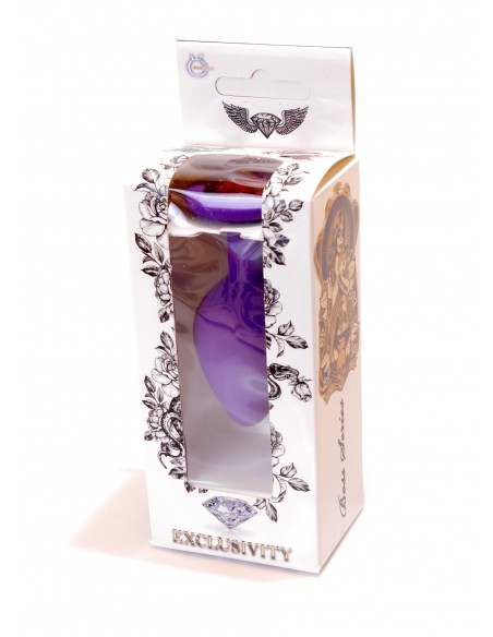Silikonowy Korek Analny  z Diamentem - Exclusivity - Korki analne silikonowe - 8