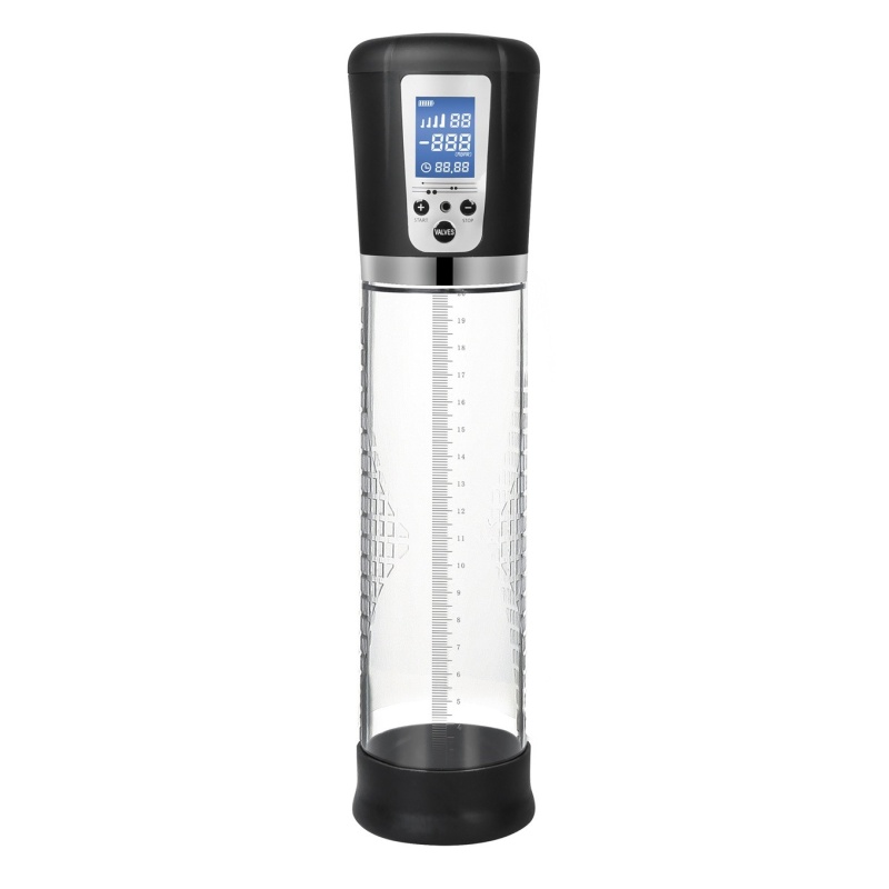 Pompka próżniowa automatyczna Powerpump USB - 4-stopniowa regulacja podciśnienia -50…-350 mbar, wyświetlacz LED, skala 0-20 - 1