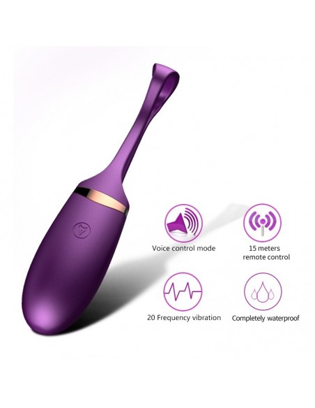 Jajeczko Wibrujące z Funkcją Sterowania Głosem i 10 Trybami Wibracji - Kulki Gejszy i Jajeczka Wibrujące - 7