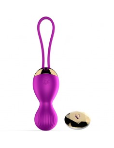 Kulki Gejszy z Wibracjami i Bezprzewodowym Pilotem 7 Funkcji - Kulki Gejszy i Jajeczka Wibrujące - 1