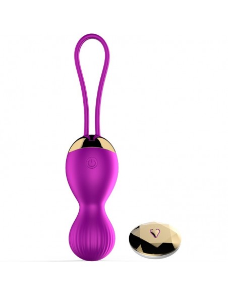 Kulki Gejszy z Wibracjami i Bezprzewodowym Pilotem 7 Funkcji - Kulki Gejszy i Jajeczka Wibrujące - 1