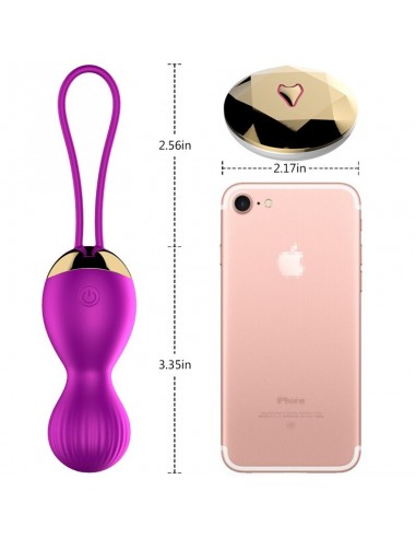 Kulki Gejszy z Wibracjami i Bezprzewodowym Pilotem 7 Funkcji - Kulki Gejszy i Jajeczka Wibrujące - 3