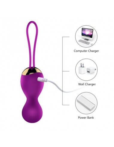 Kulki Gejszy z Wibracjami i Bezprzewodowym Pilotem 7 Funkcji - Kulki Gejszy i Jajeczka Wibrujące - 5