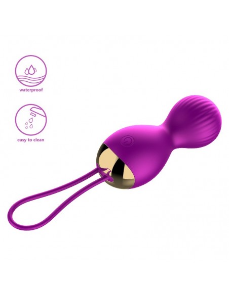 Kulki Gejszy z Wibracjami i Bezprzewodowym Pilotem 7 Funkcji - Kulki Gejszy i Jajeczka Wibrujące - 7