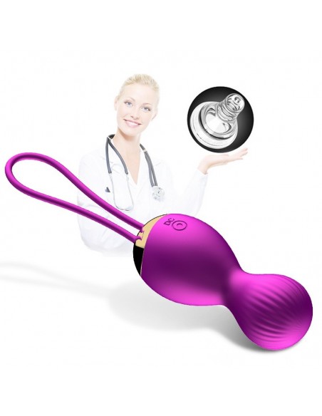 Kulki Gejszy z Wibracjami i Bezprzewodowym Pilotem 7 Funkcji - Kulki Gejszy i Jajeczka Wibrujące - 12