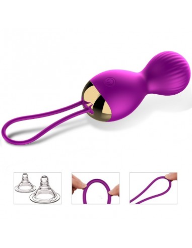 Kulki Gejszy z Wibracjami i Bezprzewodowym Pilotem 7 Funkcji - Kulki Gejszy i Jajeczka Wibrujące - 13