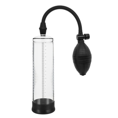 Pompka Erekcyjna Do Penisa Powerpump Black/Clear - 1