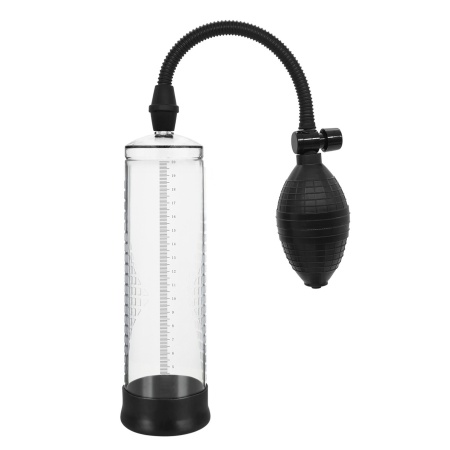 Pompka Erekcyjna Do Penisa Powerpump Black/Clear - 1