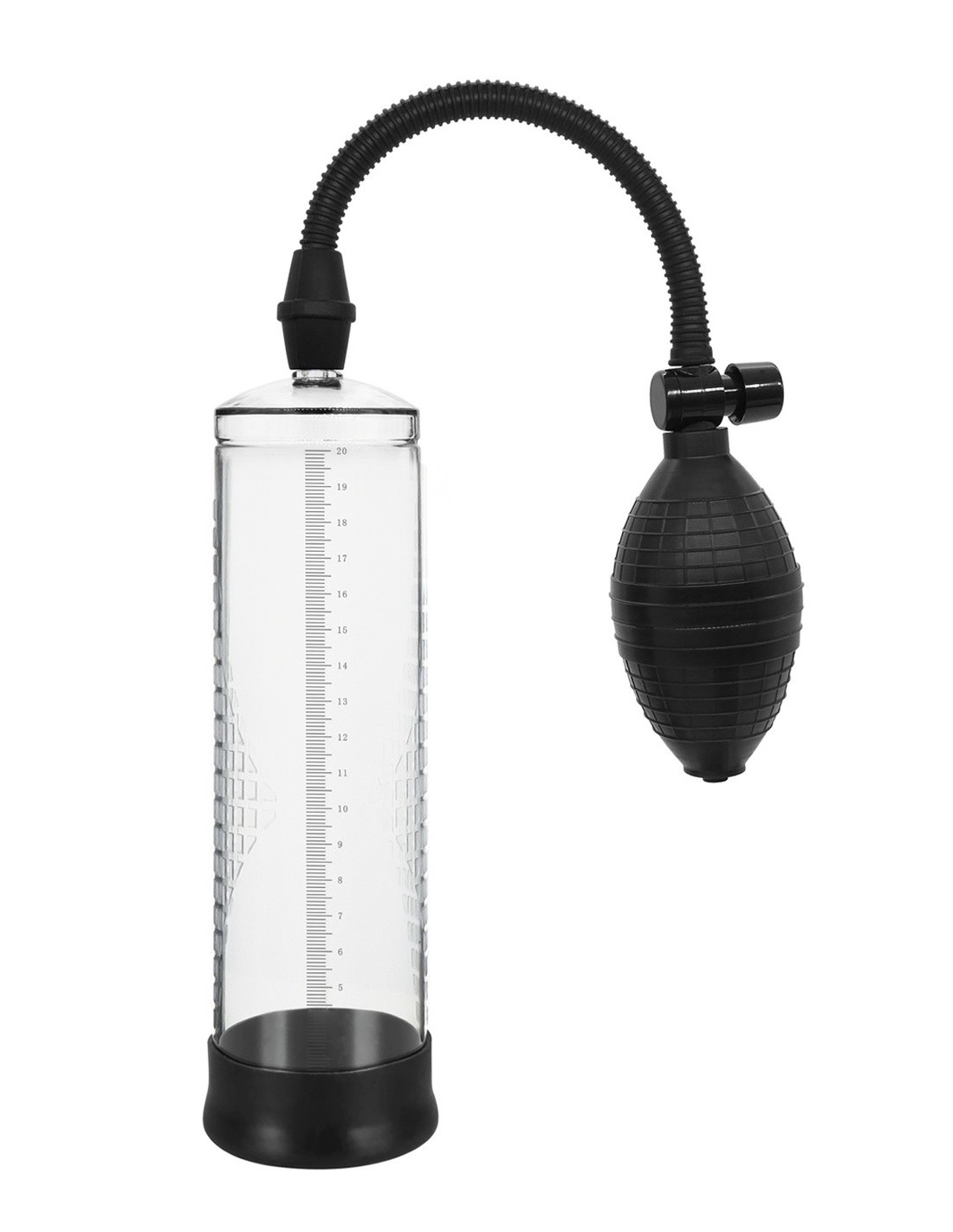 Pompka Erekcyjna Do Penisa Powerpump Black&Clear