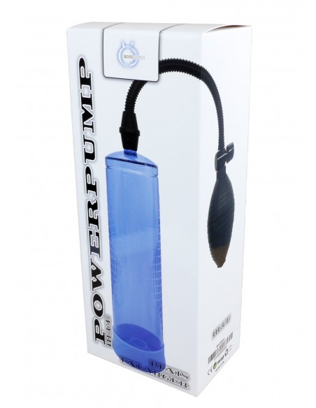 Pompka Erekcyjna Do Penisa Powerpump Blue - Pompki erekcyjne i powiększające penisa - 2