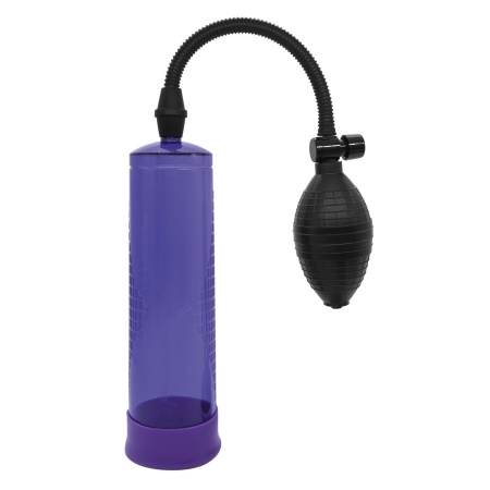 Pompa próżniowa Powerpump Purple - ręczny mechanizm podciśnieniowy z manometrem i skalą - 1