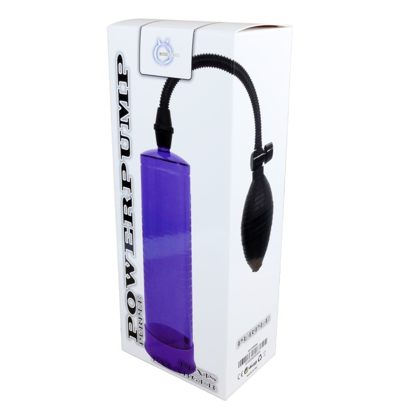Pompa próżniowa Powerpump Purple - ręczny mechanizm podciśnieniowy z manometrem i skalą - 2