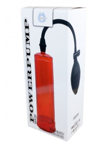 Pompka Erekcyjna Do Penisa Powerpump Red - Pompki erekcyjne i powiększające penisa - 2