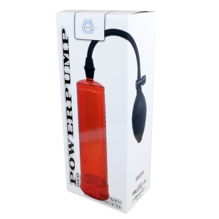Pompka próżniowa Powerpump Red - ręczna pompa z miernikiem poziomu, cylinder ABS - 2