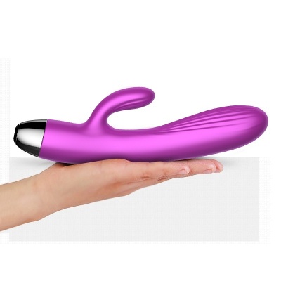 Wibrator królik Pulsator Purple - silikon medyczny, napęd pulsacyjny 7+7 funkcji, podgrzewanie, USB - 1