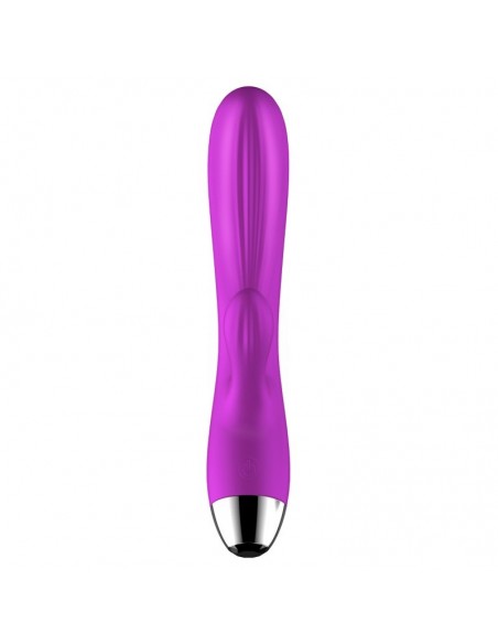 Wibrator z króliczkiem USB + Pulsacje i Podgrzewanie - Wibratory Króliczki - 16