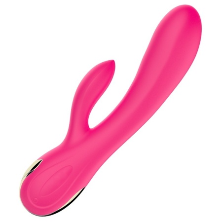 Wibrator Króliczek z Silikonu Medycznego, USB, 7 Funkcji Wibracji z Boosterem i Funkcją Grzania - 1