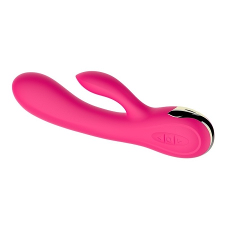Wibrator Króliczek z Silikonu Medycznego, USB, 7 Funkcji Wibracji z Boosterem i Funkcją Grzania - 2