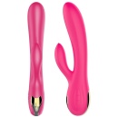Wibrator Króliczek z Silikonu Medycznego, USB, 7 Funkcji Wibracji z Boosterem i Funkcją Grzania - 5