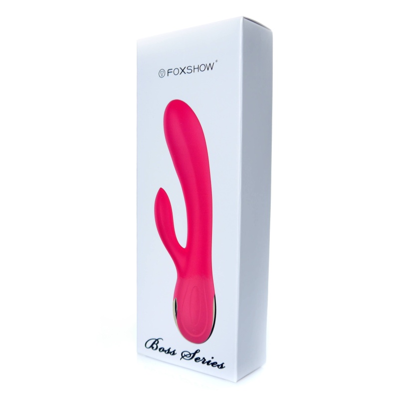 Wibrator Króliczek z Silikonu Medycznego, USB, 7 Funkcji Wibracji z Boosterem i Funkcją Grzania - 6