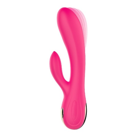 Wibrator Króliczek z Silikonu Medycznego, USB, 7 Funkcji Wibracji z Boosterem i Funkcją Grzania - 10