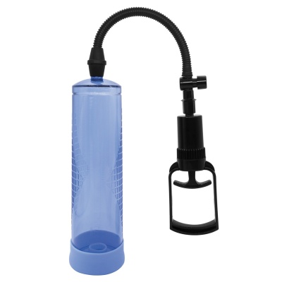 Pompka próżniowa MAX Blue - manualny mechanizm, przezroczysty cylinder ze skalą - 1