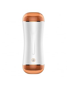 Dwie Dziurki Czekają Na Ciebie Masturbator Z Wibracjami - Masturbatory i Sztuczne pochwy - 1 2