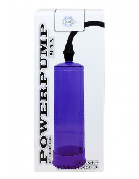 Pompka Erekcyjna Do Penisa Powerpump Max Purple - Pompki erekcyjne i powiększające penisa - 3