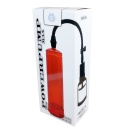 Pompka próżniowa Powerpump MAX Red - mechanizm podciśnienia, przezroczysty cylinder ze skalą i elastyczny przewód - 2