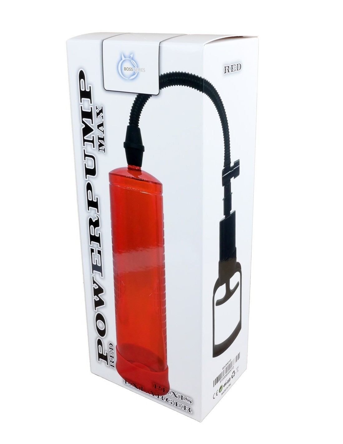 Pompka Erekcyjna Do Penisa Powerpump Max Red