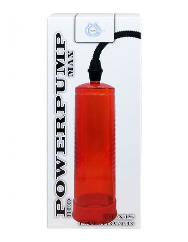 Pompka Erekcyjna Do Penisa Powerpump Max Red - Pompki erekcyjne i powiększające penisa - 3