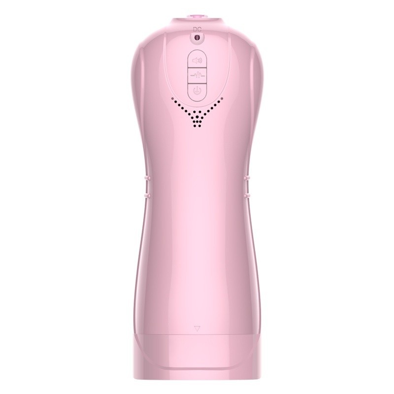 Masturbator pulsacyjno-wibrujący USB 7+7 Function / Talk Mode (Pink) - 7 wibracji, 7 pulsacji, sensor ruchu - 3