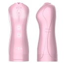Masturbator pulsacyjno-wibrujący USB 7+7 Function / Talk Mode (Pink) - 7 wibracji, 7 pulsacji, sensor ruchu - 6